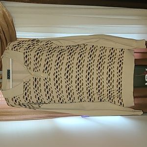 3XL Peletti 3 Button Light Weight Sweater